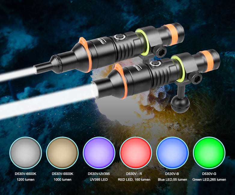 Orcatorch D530V Dive Lamp