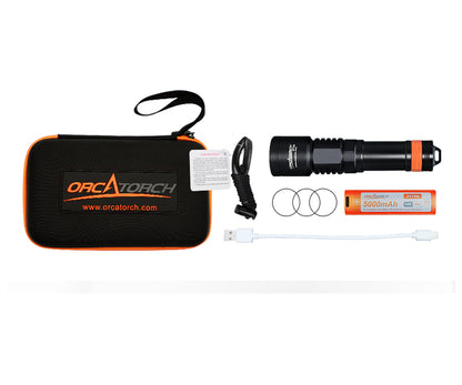 Orcatorch D700 Dive Lamp