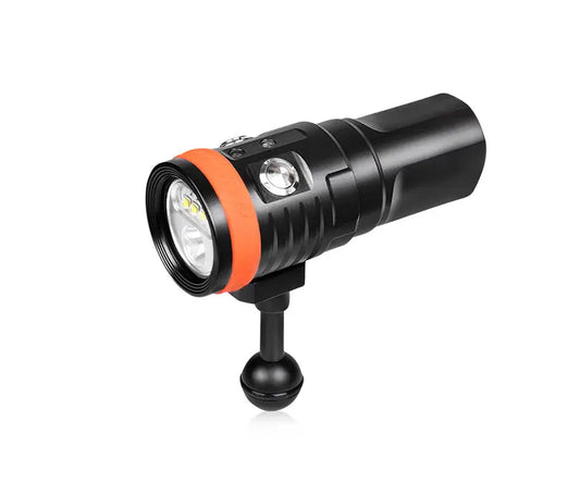 OrcaTorch D900V 2200 Lumens Video Dive Light