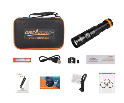 Orcatorch DC710 Dive Lamp