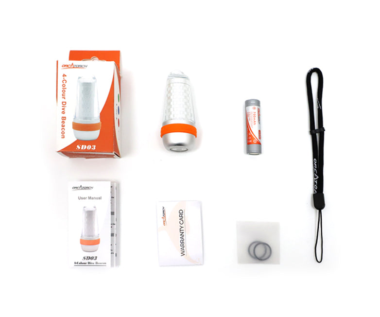 Orcatorch SD03 Dive Beacon