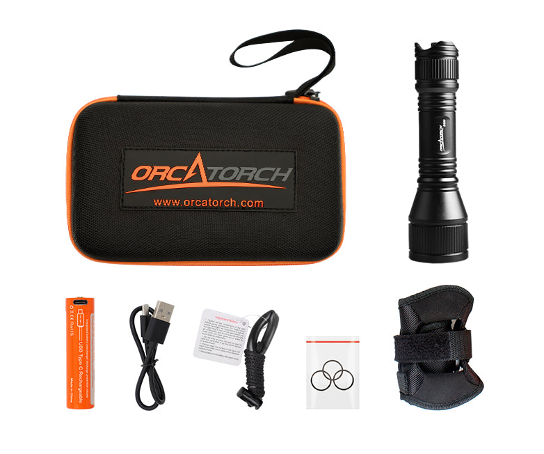 Orcatorch D550 Dive Lamp