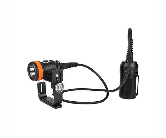 OrcaTorch D620 V2.0 2700 Lumens Primary Canister Dive Light