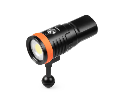 OrcaTorch D910V 5000 Lumens High CRI Neutral White Video Light for Underwater Photography