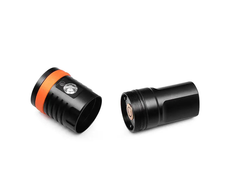 OrcaTorch D910V 5000 Lumens High CRI Neutral White Video Light for Underwater Photography
