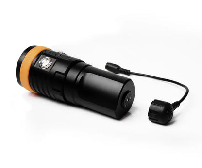 OrcaTorch D900V 2200 Lumens Video Dive Light