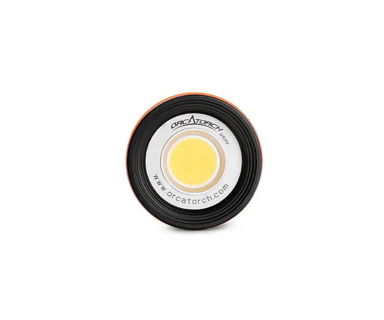 OrcaTorch D910V 5000 Lumens High CRI Neutral White Video Light for Underwater Photography