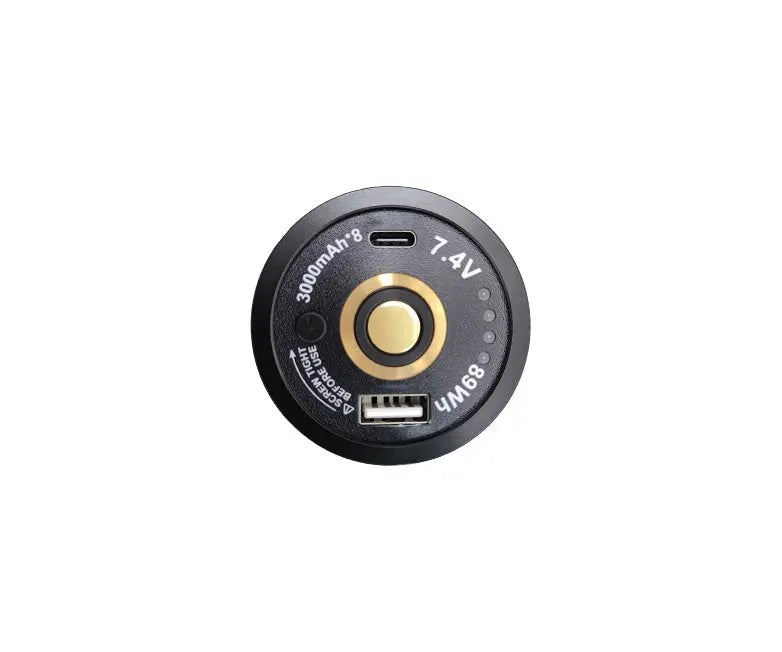 OrcaTorch B63 Battery Pack USB-C Charging | For D630 v1.0 and v2.0 Canister Dive Light